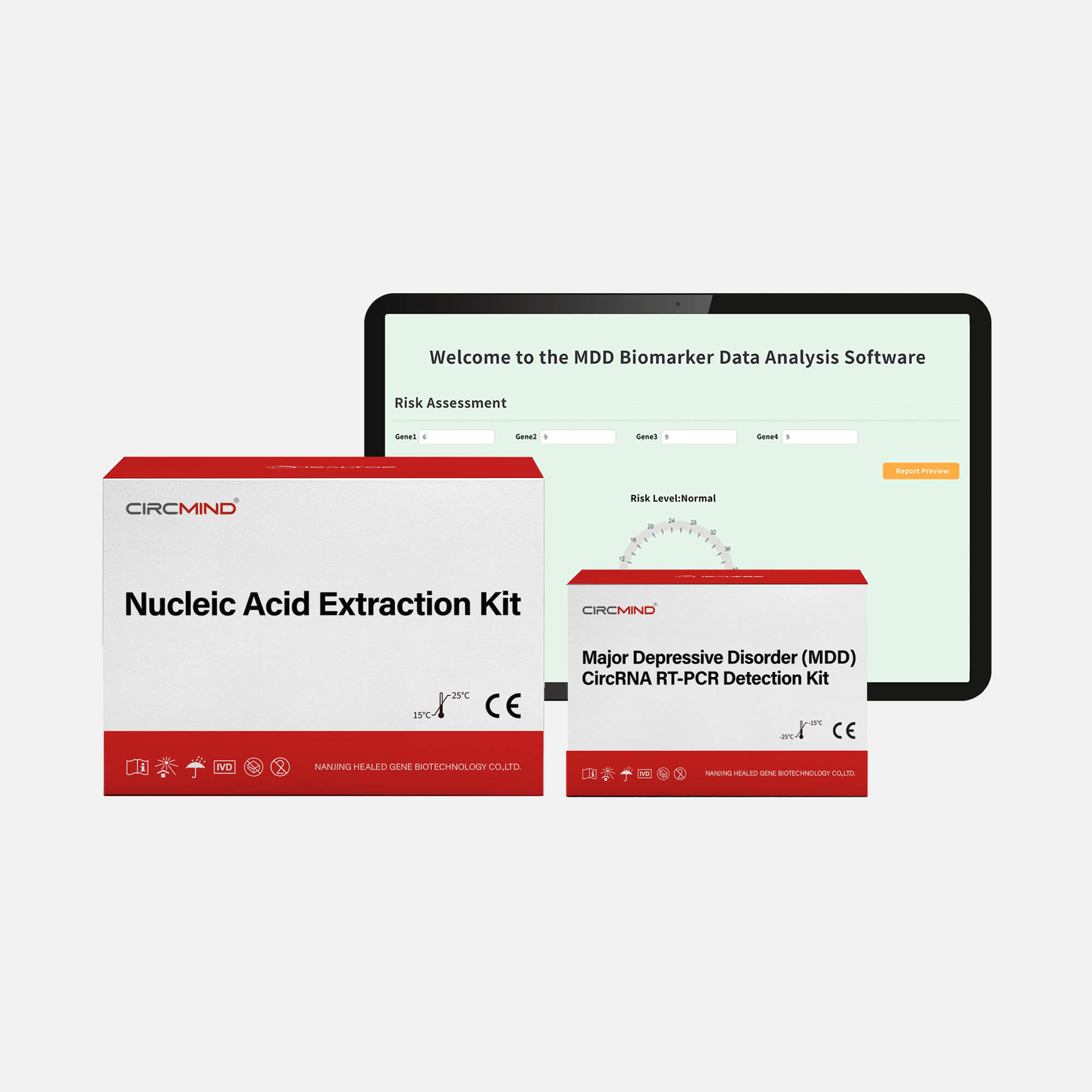 Assistenzdiagnosesystem für schwere depressive Störungen